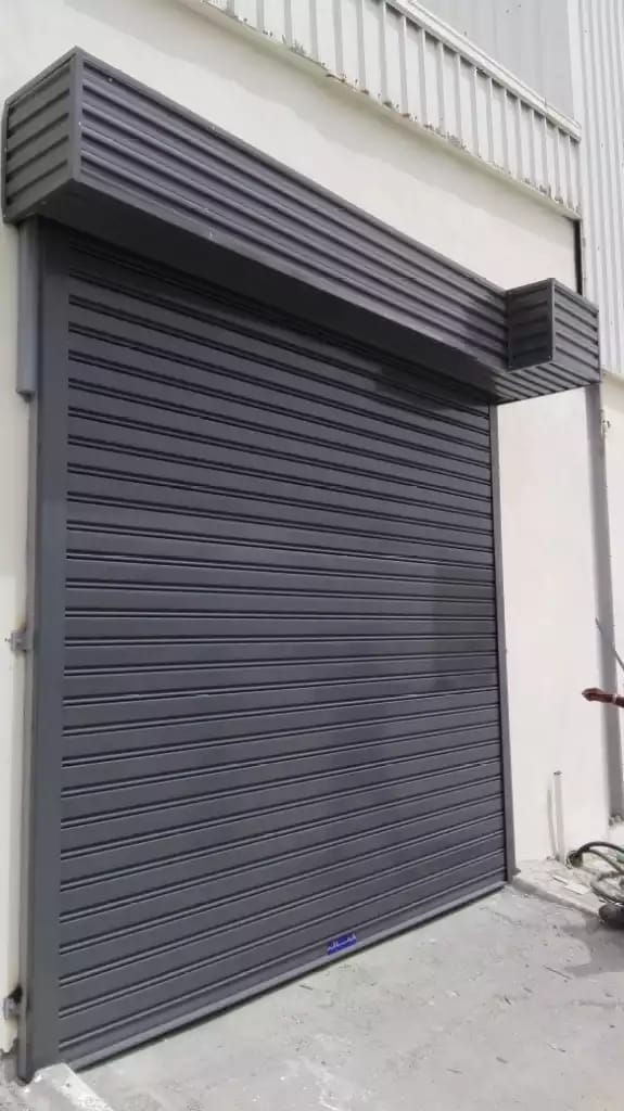 Electrically Operated Slat Type Door And Shutters Al Waha Transport, Maintenance & Contracting